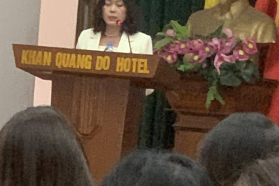 Trường THCS Châu Sơn tham luận tại Hội thảo đánh giá thực hiện Đề án giáo dục quyền con người trong các cơ sở giáo dục phổ thông do Bộ Giáo dục và Đào tạo tổ chức ngày 26/12/2024 tại Hà Nội