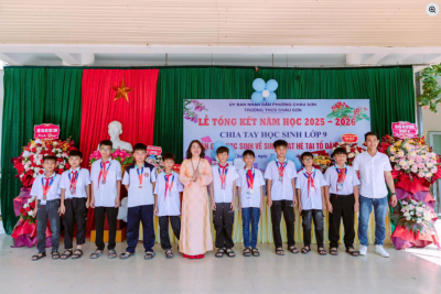 [VÒNG QUAY CỦA NHỮNG ĐAM MÊ – TỔNG KẾT GIẢI BÓNG ĐÁ NAM THCS CHÂU SƠN 2026] ⚽🏆