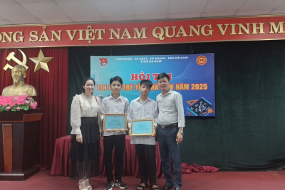 CHÚC MỪNG THÀNH TÍCH XUẤT SẮC CỦA HỌC SINH TRƯỜNG THCS CHÂU SƠN! 🍀🍀 Nhà trường xin chúc mừng hai em học sinh: ✨ Phạm Quang Hà ✨ Nguyễn Phú Quang