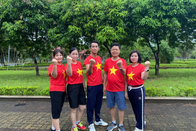 Sáng 16/8/2025, Trường THCS Châu Sơn – phường Châu Sơn đã tham gia chương trình “Cùng Việt Nam tiến bước” do UBND Phường Châu Sơn – Tỉnh Ninh Bình