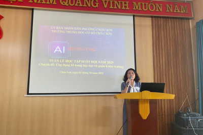 HƯỞNG ỨNG TUẦN LỄ HỌC TẬP SUỐT ĐỜI NĂM 2025