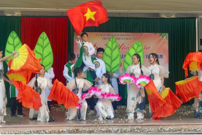 Hội thi văn nghệ chào mừng 20/11 – THCS Châu Sơn – P Châu Sơn . Tỉnh Ninh Bình